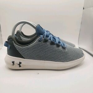 Under Armour Womens Ripple 3021187-404 Gray Blue Running Shoes Sneakers Size 7.5